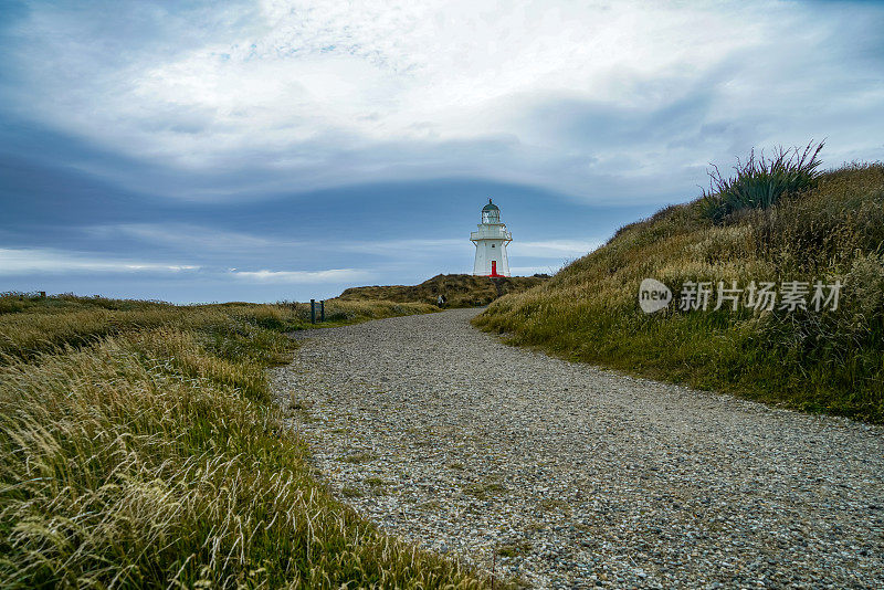 Waipapa Point灯塔，南岛，新西兰